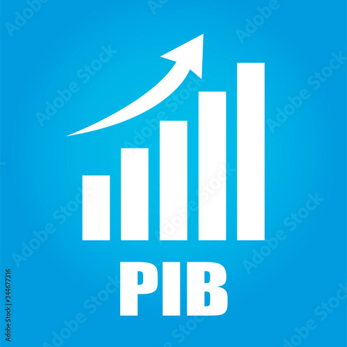 increase and rise of PIB - advance and rise of economy.