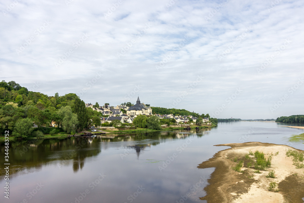 Fototapeta premium View of Loire valley in France