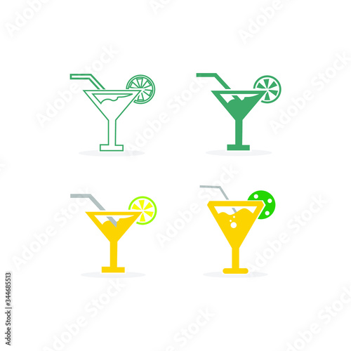 set of wine glasses and wine