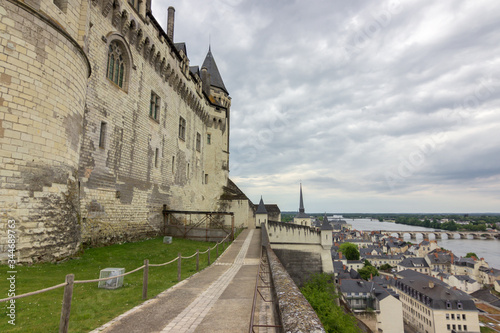 View of Loire valley in France