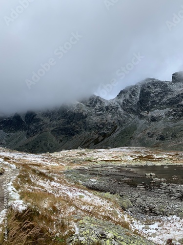 high mountain landscape