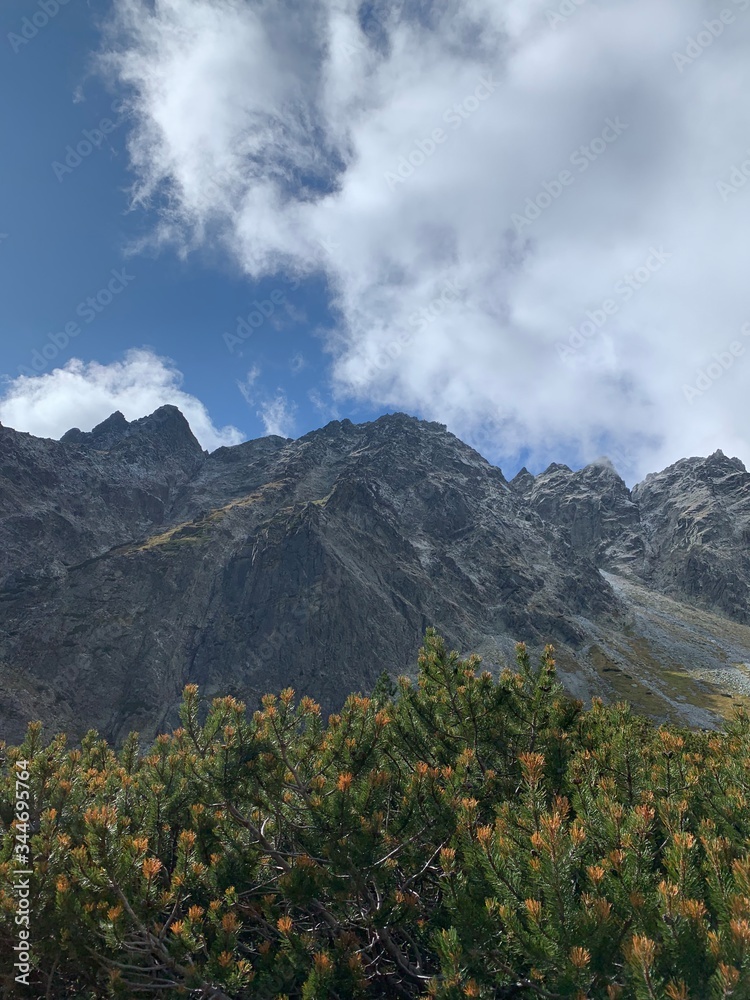 mountain in the mountains