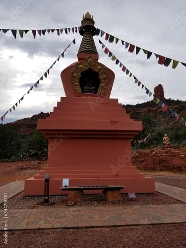 Amitabha Stupa Sedona, Arizona photo