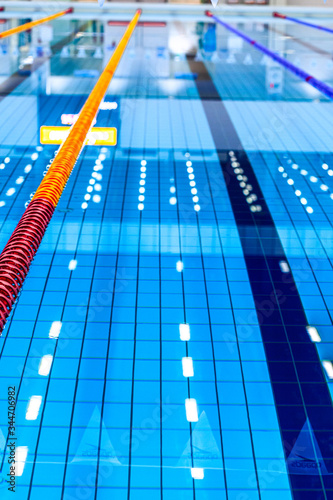 Empty Olympic swimming pool © -Marcus-