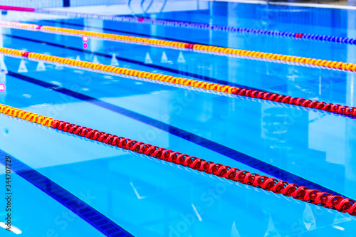 Empty Olympic swimming pool © -Marcus-