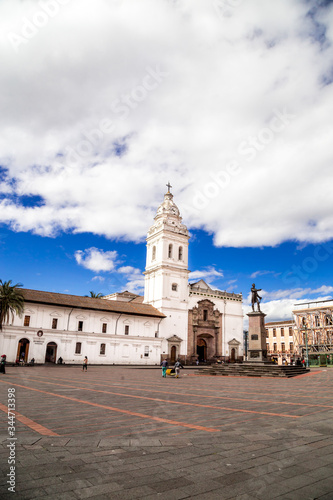 Plaza de Santo Domingo Quito Ecuador South America