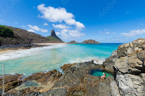 Praia do Cachorro em Noronha photo