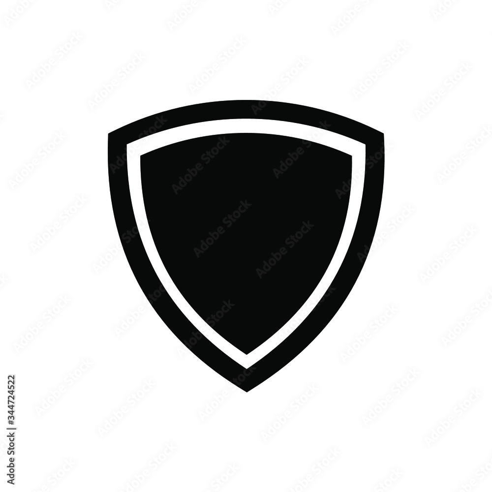 shield icon vector shield icon vector