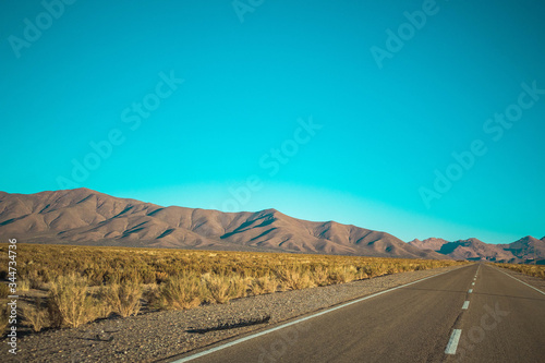 road in the desert