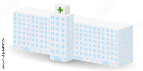 病院　ビル　建物　アイコン