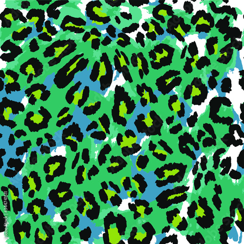 Vector leopard pattern,animal pattern,wild animal print