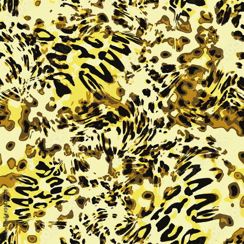 Vector leopard pattern,animal pattern,wild animal print