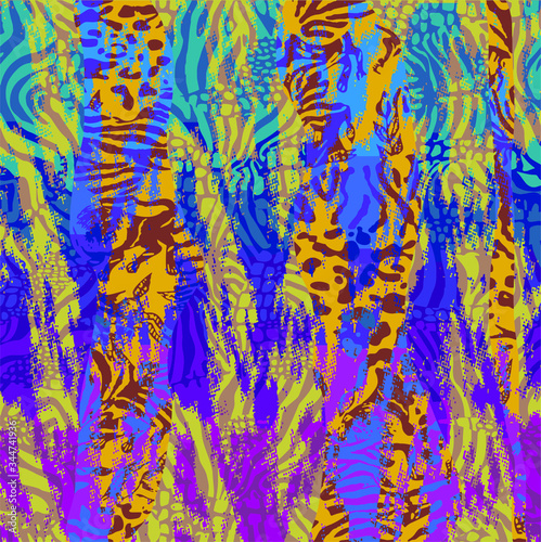 Vector leopard pattern,animal pattern,wild animal print