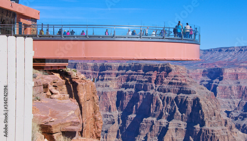 Skywalk, Eagle Point, Grand Canyon West, Arizona