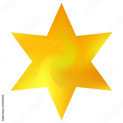 Modern background in the form of hexagram.