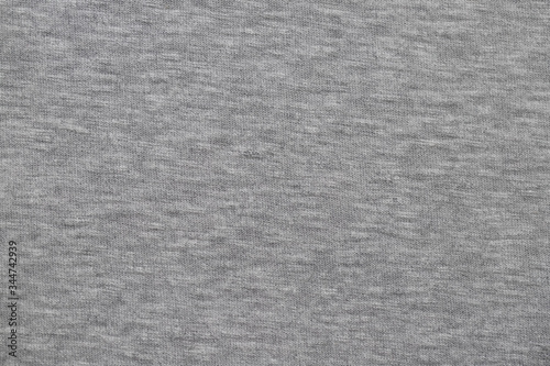 Gray cotton fabric surface