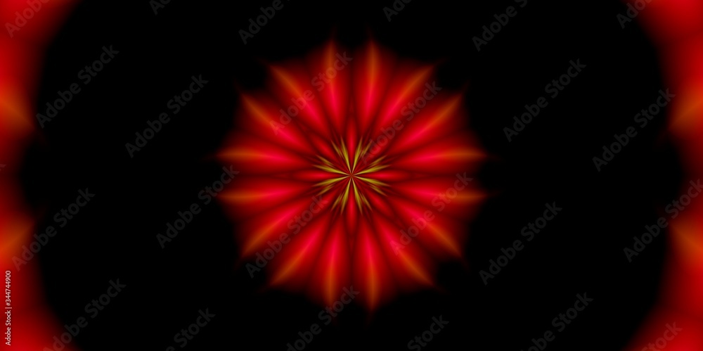 Beauty red and black surrel floral background for presentation, fractal beauty artistic futuristic cover design Beauty red and black surrel floral background for presentation, fractal beauty artistic futuristic cover design