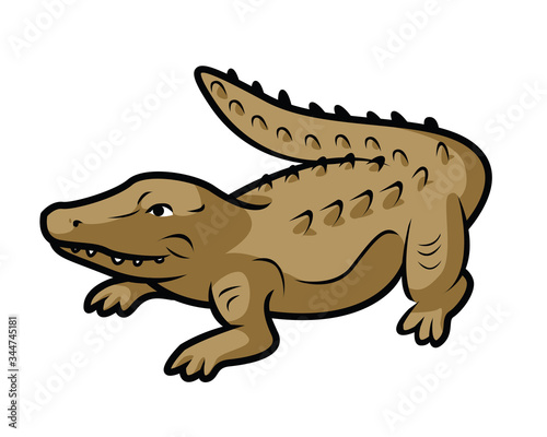 Cute Alligator Cartoon