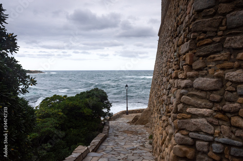 Citadelle d'Algajola en Balagne, Haute-Corse photo