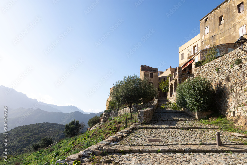 Village de Sant'Antonino en Balagne, Haute-Corse