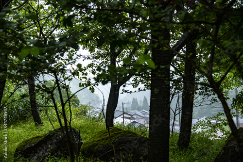 
兵庫県・雨の降る谷あいの暮らし