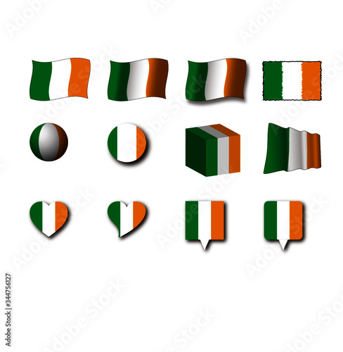 デザインアイルランド国旗 | Design Flag of Ireland