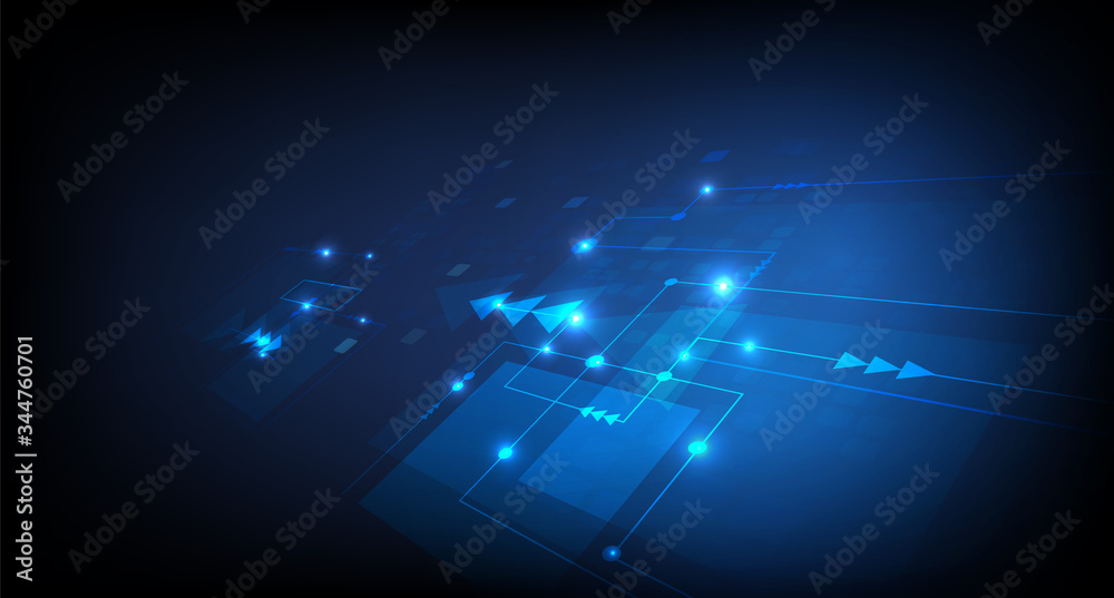 vector abstract background technology electronic illustration communication data.