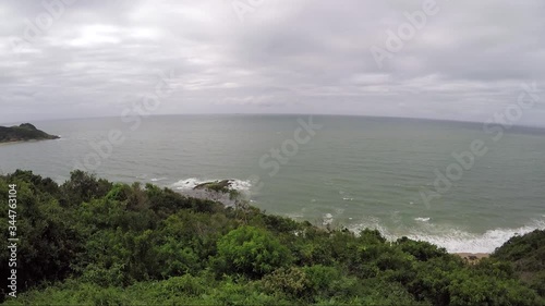 Wallpaper Mural Red beach viewpoint located in penha santa catarina brazil. Torontodigital.ca
