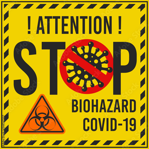 Illustrations concept, stop coronavirus COVID-19. virus wuhan from china. Vector illustrate.