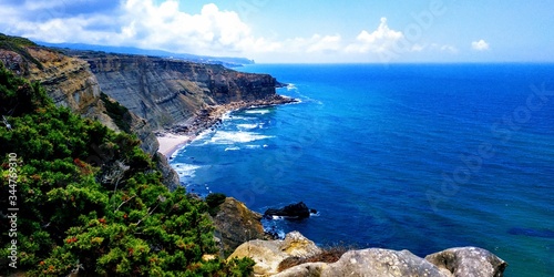 Along the shore from the Cabo de Roca. The beauty of the Atlantic ocean is high here! © Jan