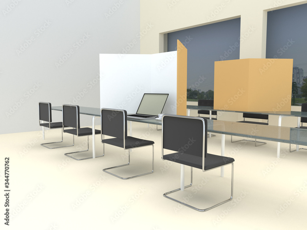CORORNA COWORKING SPACE concept