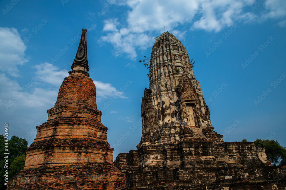 Wat Ratcha Burana, Ayutthaya historical park, Thailand Wat Ratcha Burana, Ayutthaya historical park, Thailand