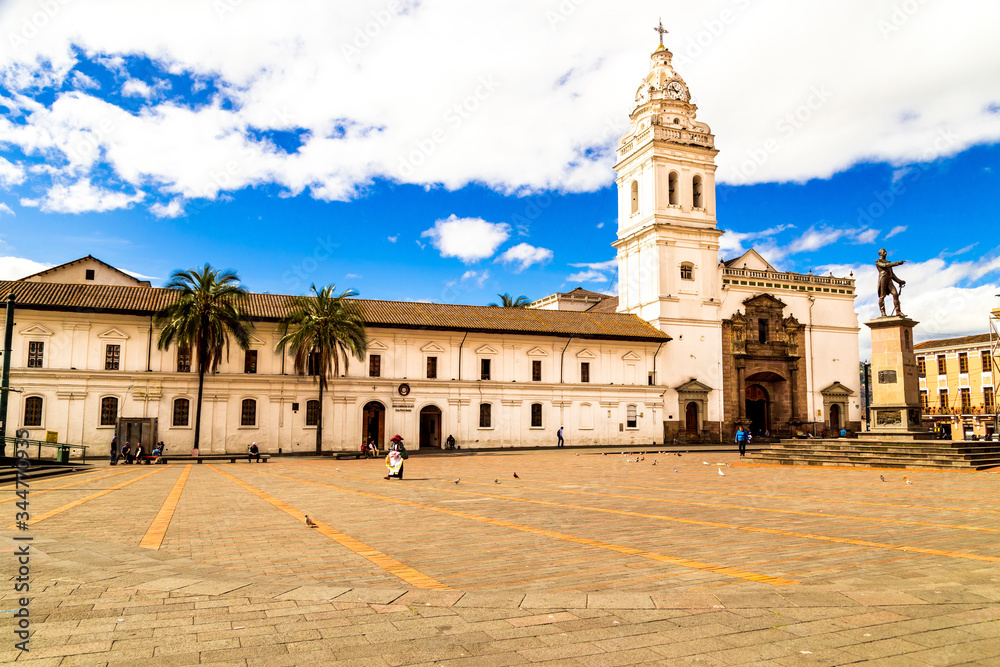 Plaza de Santo Domingo Quito Ecuador South America