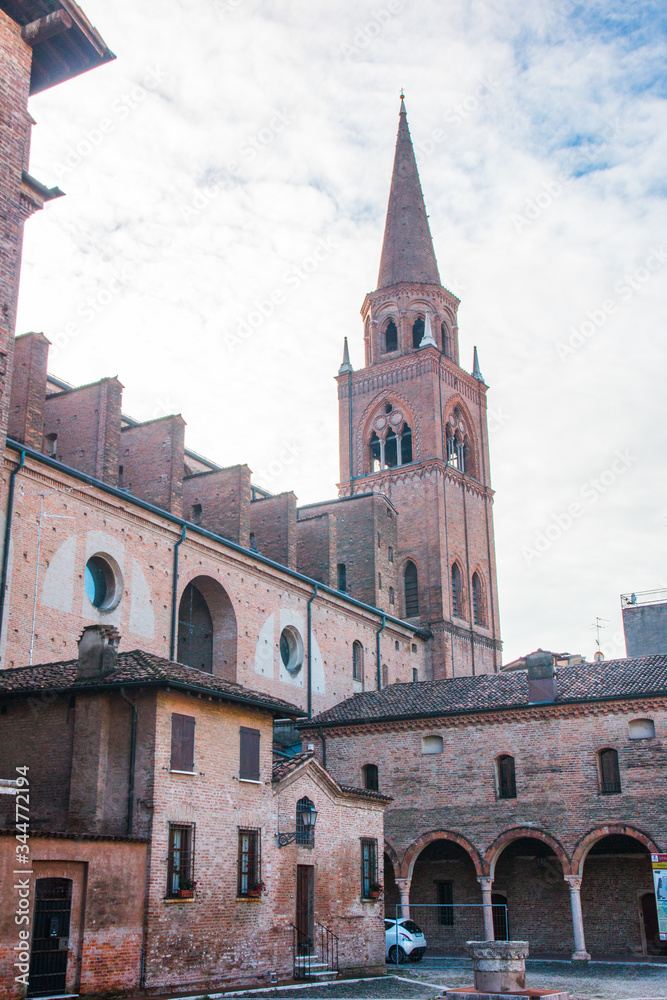 Historical centre of Mantua (Mantova), Italy