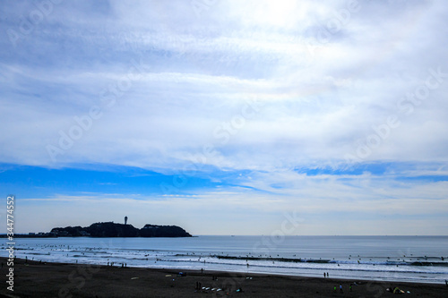【神奈川県 江ノ島】湘南の海風景 © travel