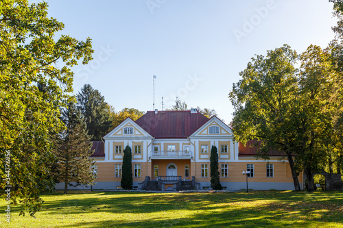 Traditional Estonian manor house near Tallinn, Estonia