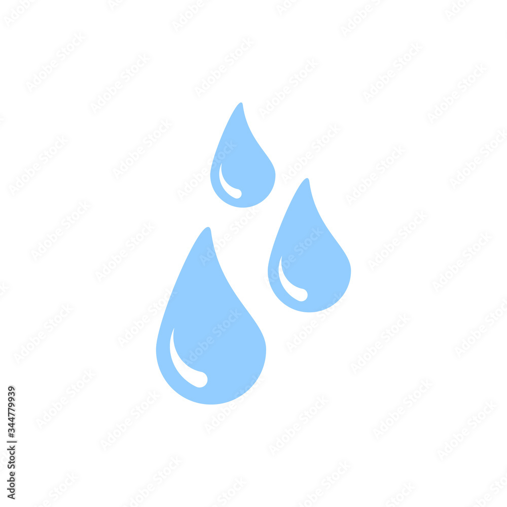 Crying tears of eye icon design isolated on white background Crying tears of eye icon design isolated on white background