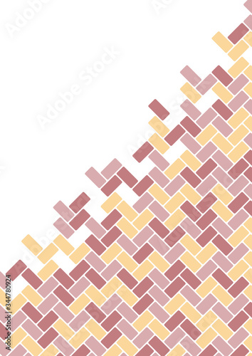 Geometrical background, texture with square