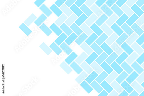 square mosaic vector background corner design