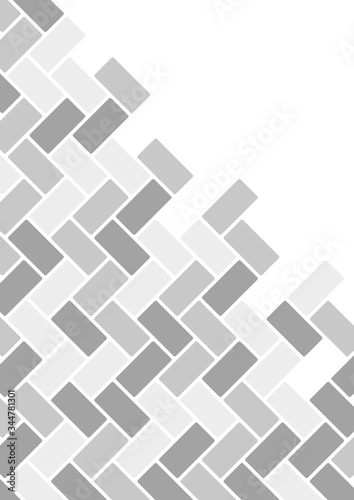 Geometrical background, texture with square