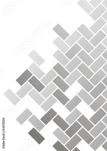 Geometrical background, texture with square
