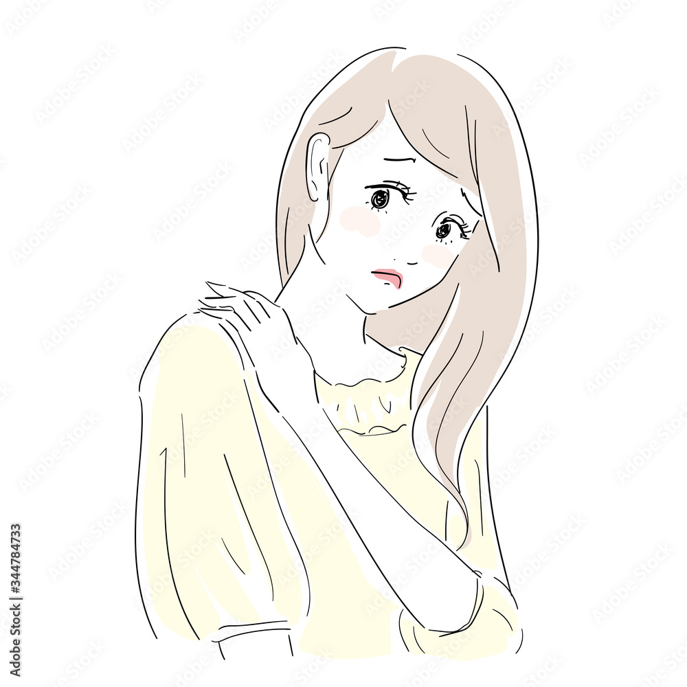 女性　肩こり