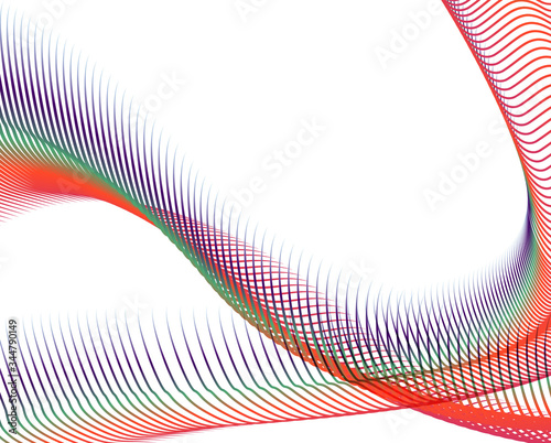 Abstract background blend wave line design for Wallpaper, Banner, Background, Card, Book Illustration, landing page