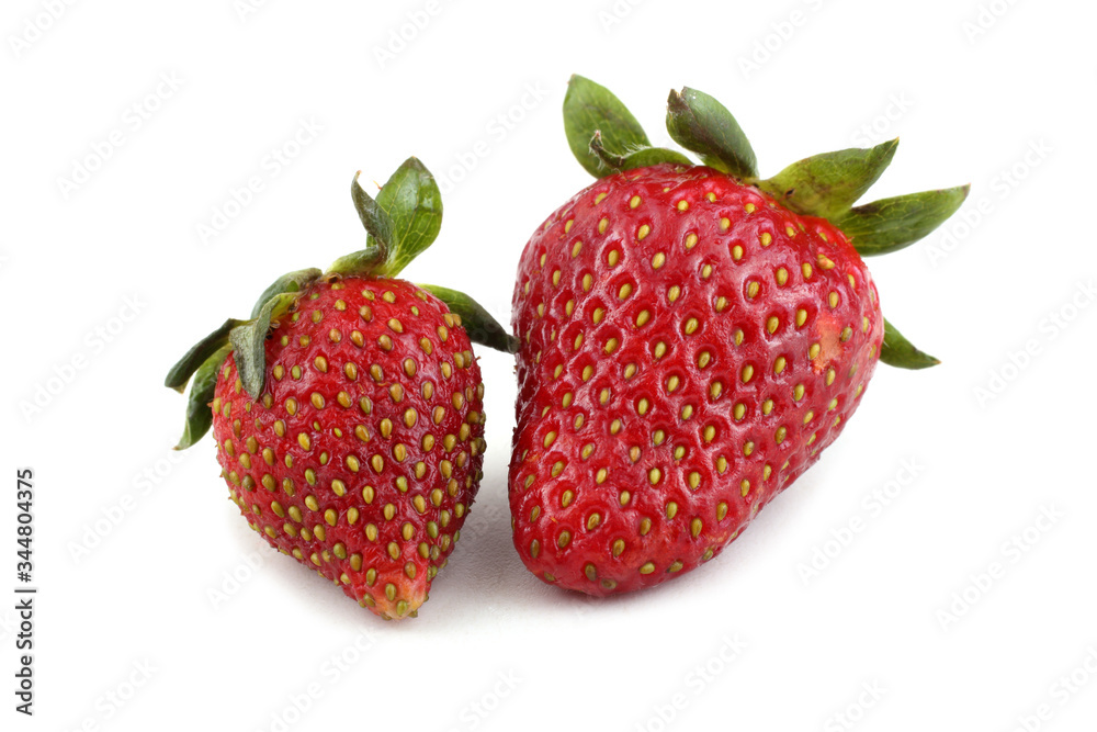 Strawberries isolated on white background Strawberries isolated on white background