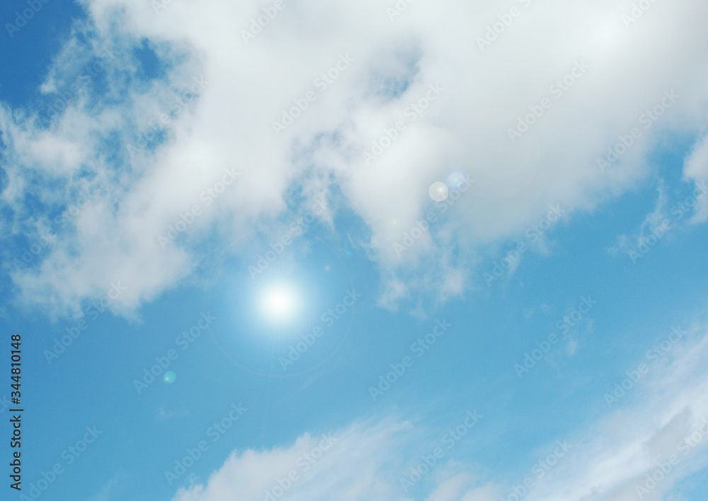 Cloudy sky background Cloudy sky background