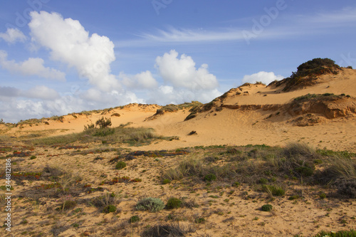 Wüste am Wanderweg Rota Vicentina in Portugal