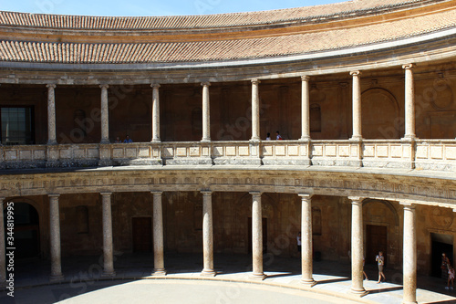 Palacio de Carlos V en la Alhambra de Granada