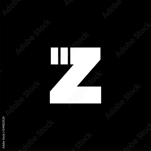Free Download Vector Bold Geometric Fading Lines Logo Letter Z - GFXLoad