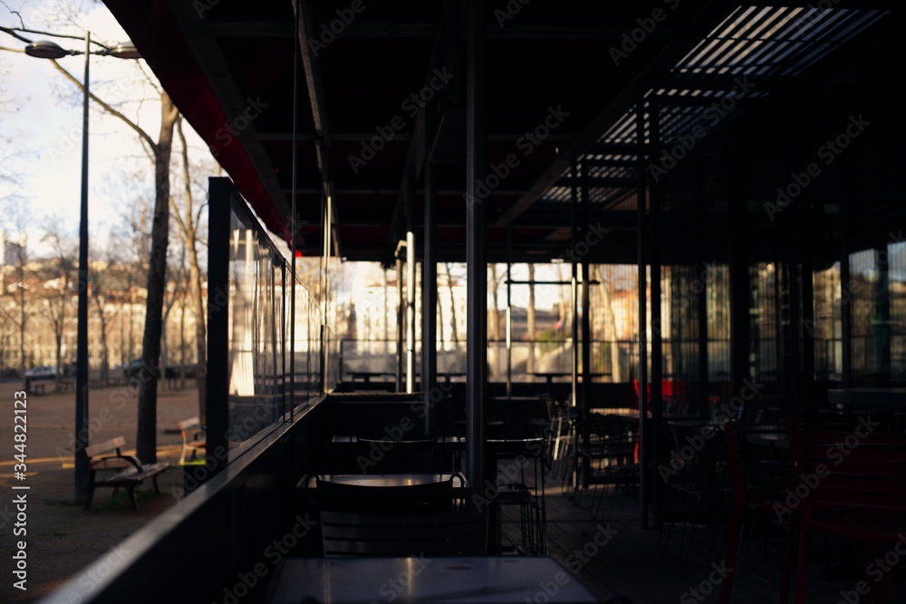 Fototapeta premium Terrasse de bar
