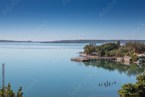 Cienfuegos, Cuba : Palacio Valle et la baie photo